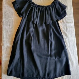 Zara black casual dress S